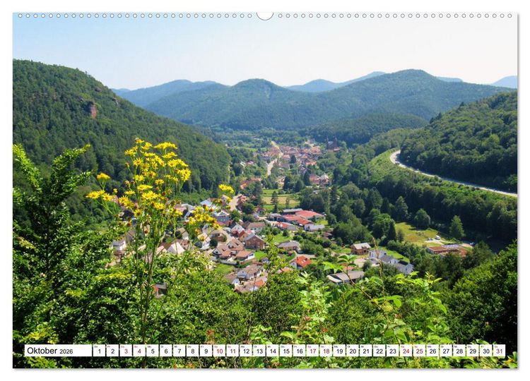 Produktbild: S&uuml;dliche Weinstra&szlig;e und S&uuml;dwestpfalz (Wandkalender 2026 DIN A2 quer), CALVENDO Monatskalender