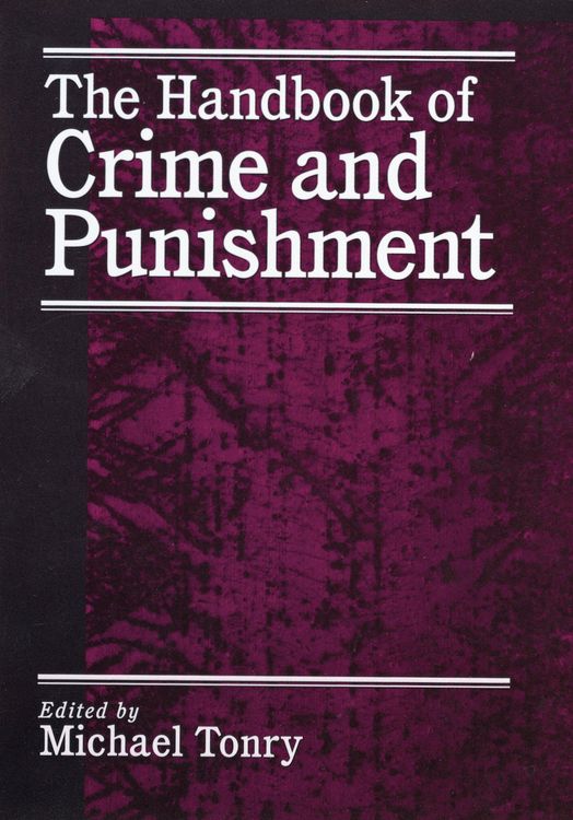 Produktbild: The Handbook of Crime and Punishment