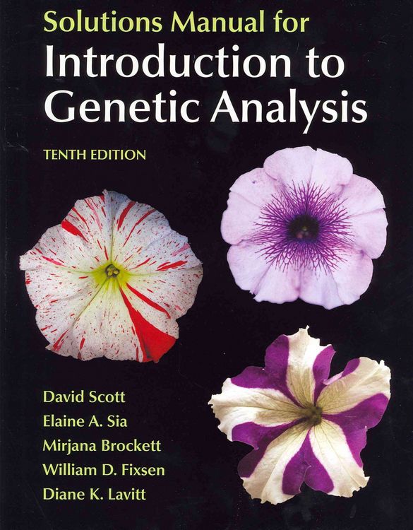 Produktbild: Intro To Genetic Analysis Mega