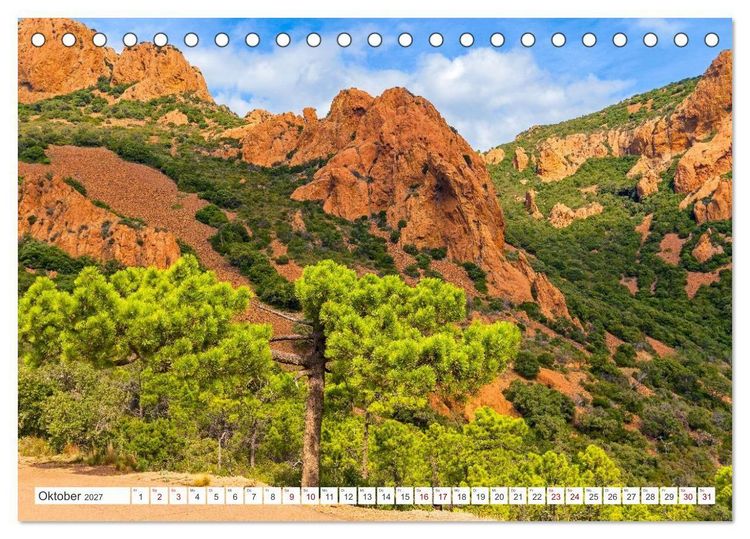 Produktbild: Naturlandschaften - Meisterwerke zwischen Himmel und Erde (Tischkalender 2027 DIN A5 quer), CALVENDO Monatskalender
