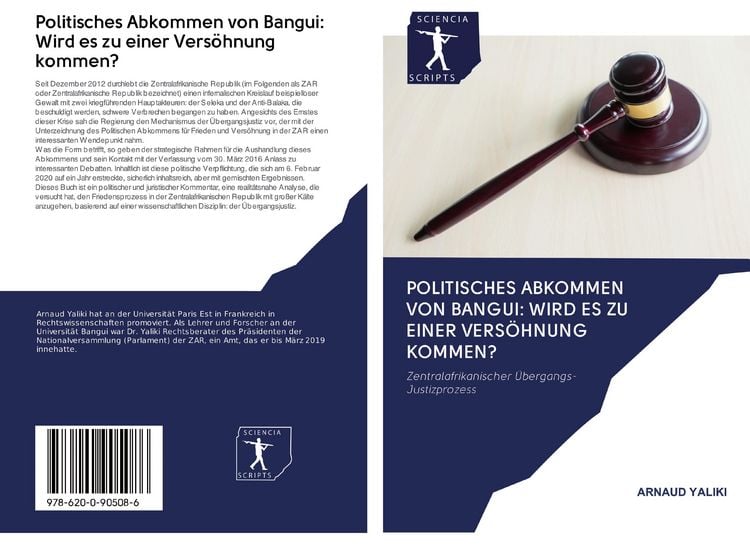 Produktbild: Politisches Abkommen von Bangui: Wird es zu einer Vers&ouml;hnung kommen?