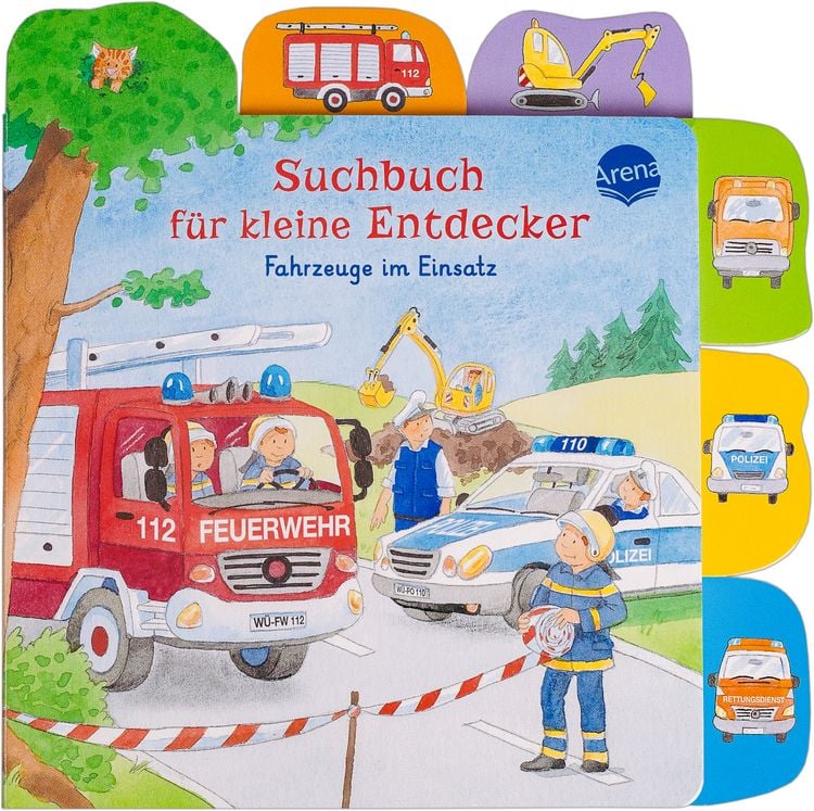 Produktbild: Suchbuch f&uuml;r kleine Entdecker. Fahrzeuge im Einsatz