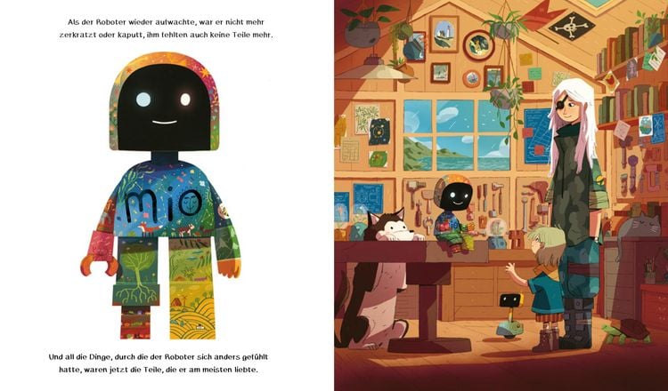 Produktbild: Der kleine Roboter und der lange Weg nach Hause
