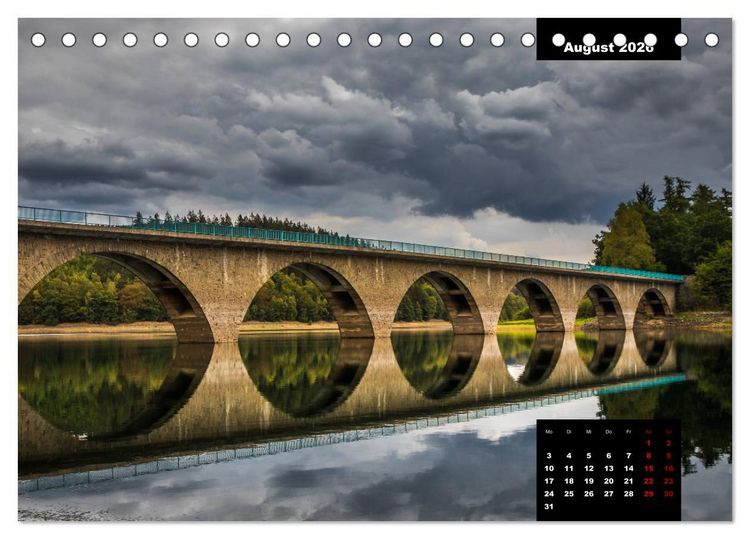 Produktbild: Malerisches Sauerland (Tischkalender 2026 DIN A5 quer), CALVENDO Monatskalender