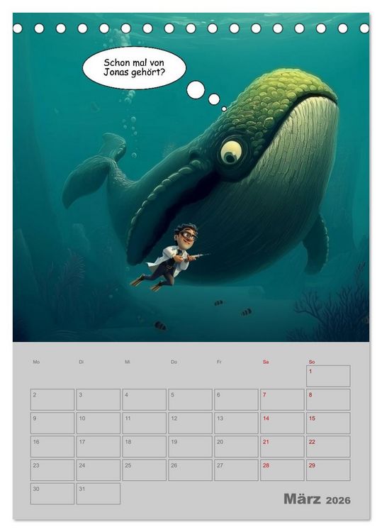 Produktbild: Ein Arzt f&uuml;r alle Felle (Tischkalender 2026 DIN A5 hoch), CALVENDO Monatskalender