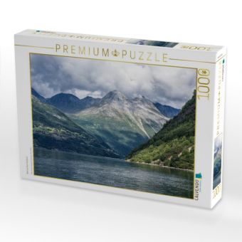 Produktbild: CALVENDO Puzzle Blick auf dem Storfjord | 1000 Teile Lege-Gr&ouml;&szlig;e 64x48cm Foto-Puzzle f&uuml;r gl&uuml;ckliche Stunden