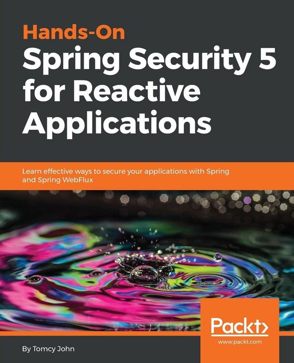 Produktbild: Hands-On Spring Security 5 for Reactive Applications