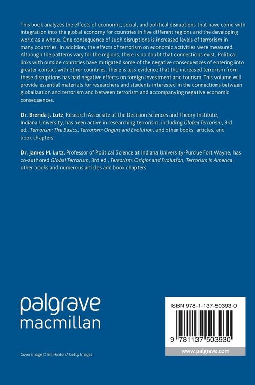 Produktbild: Globalization and the Economic Consequences of Terrorism