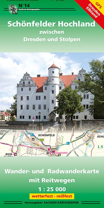 Produktbild: Sch&ouml;nfelder Hochland zwischen Dresden und Stolpen