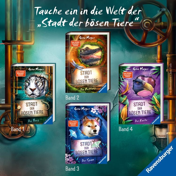 Produktbild: Stadt der b&ouml;sen Tiere, Band 3 - Der Spion