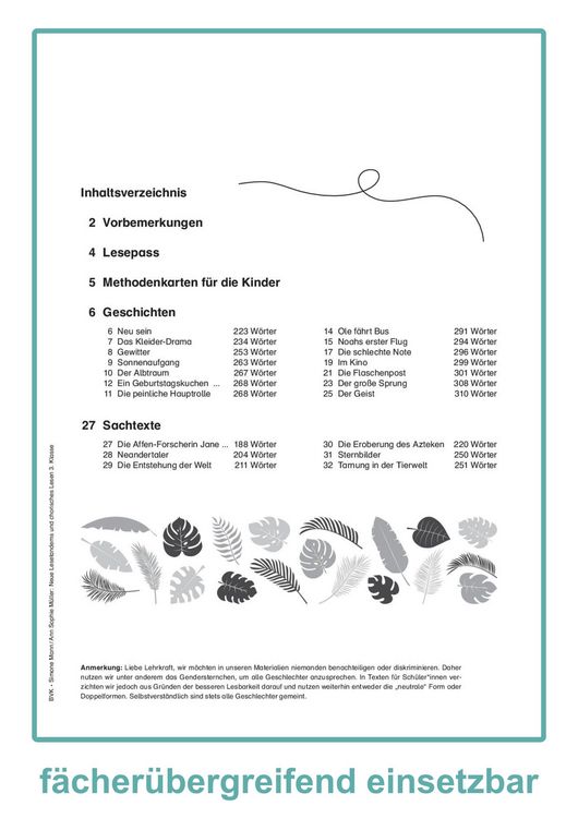 Produktbild: Neue Lesetandems und chorisches Lesen 3. Klasse