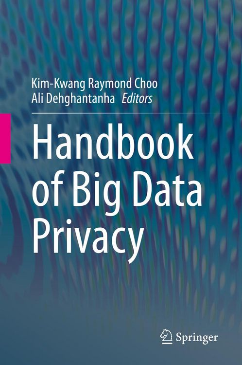 Produktbild: Handbook of Big Data Privacy