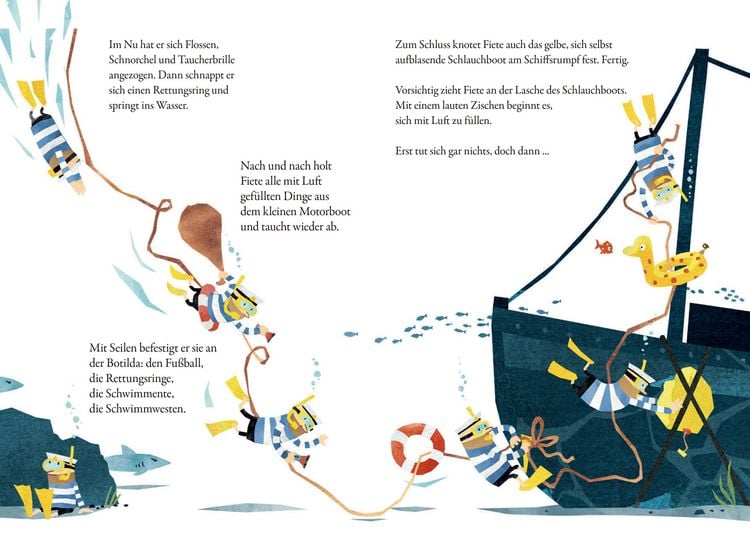 Produktbild: Fiete - Das versunkene Schiff (Mini-Ausgabe)