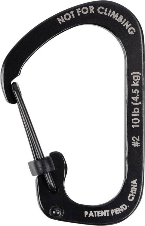 Produktbild: NITE Ize CSL2-01-R6 Karabiner SlideLock Gr. 2 44mm x 29mm x 2.5mm 1St.