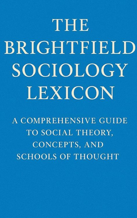 Produktbild: The BrightField Sociology Lexicon
