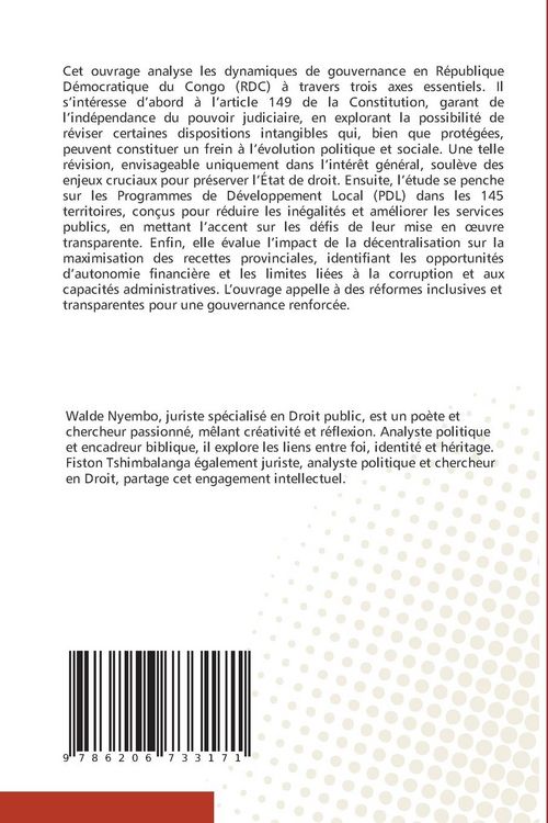 Produktbild: Le Congo en transition