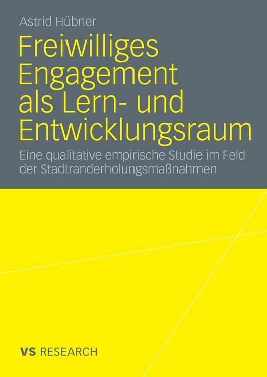 Produktbild: Freiwilliges Engagement als Lern- und Entwicklungsraum