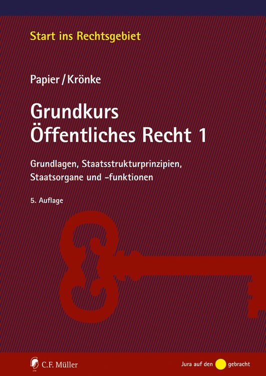 Produktbild: Grundkurs &Ouml;ffentliches Recht 1