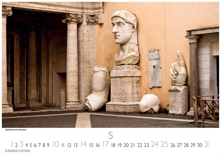 Produktbild: Rom Kalender 2026 – Wandkalender | Fotokalender Italien 35x50cm - mit 12 beeindruckenden Motiven der ewigen Stadt
