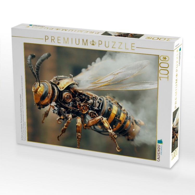 Produktbild: CALVENDO Puzzle Ein Motiv aus dem Kalender "Die fantastische Welt der Steampunk-Insekten" | 1000 Teile Lege-Gr&ouml;&szlig;e 64x48cm Foto-Puzzle f&uuml;r gl&uuml;ckliche S