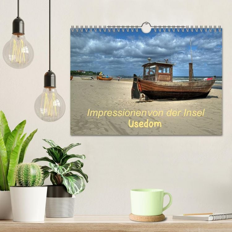 Produktbild: Impressionen von der Insel Usedom (Wandkalender 2026 DIN A4 quer), CALVENDO Monatskalender
