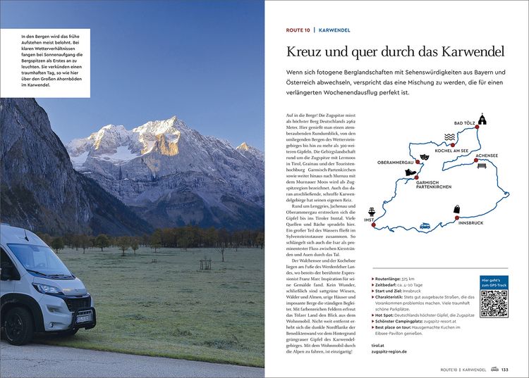 Produktbild: KUNTH Mit dem Wohnmobil durch die Alpen