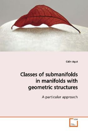 Produktbild: Agut, C: Classes of submanifolds in manifolds with geometric