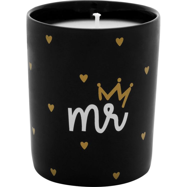 Produktbild: Kerzen-Set Motiv "Hochzeit Mr. & Mrs."