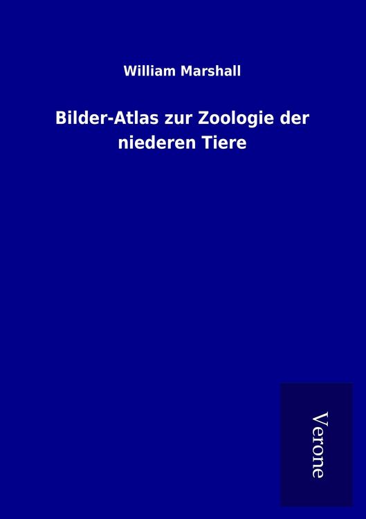 Produktbild: Bilder-Atlas zur Zoologie der niederen Tiere