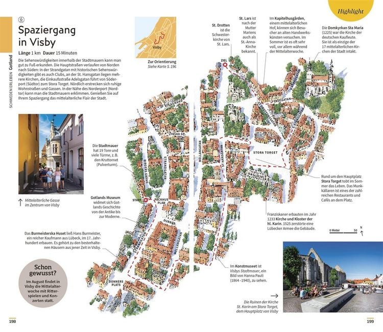 Produktbild: Vis-&agrave;-Vis Reisef&uuml;hrer Schweden