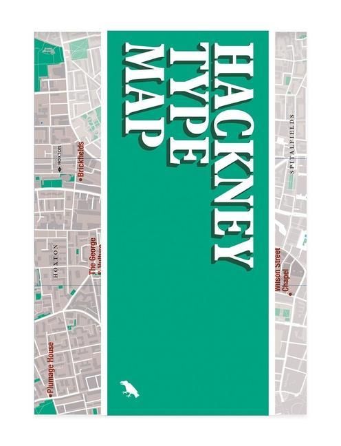 Produktbild: Hackney Type Map