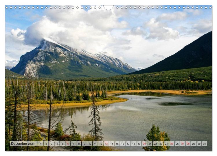 Produktbild: Indian Summer in the Canadian Rockies (Wall Calendar 2026 DIN A3 landscape), CALVENDO 12 Month Wall Calendar