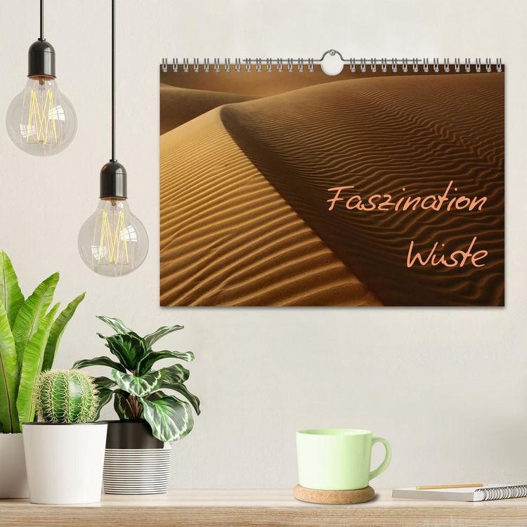Produktbild: Faszination W&uuml;ste (Wandkalender 2027 DIN A4 quer), CALVENDO Monatskalender