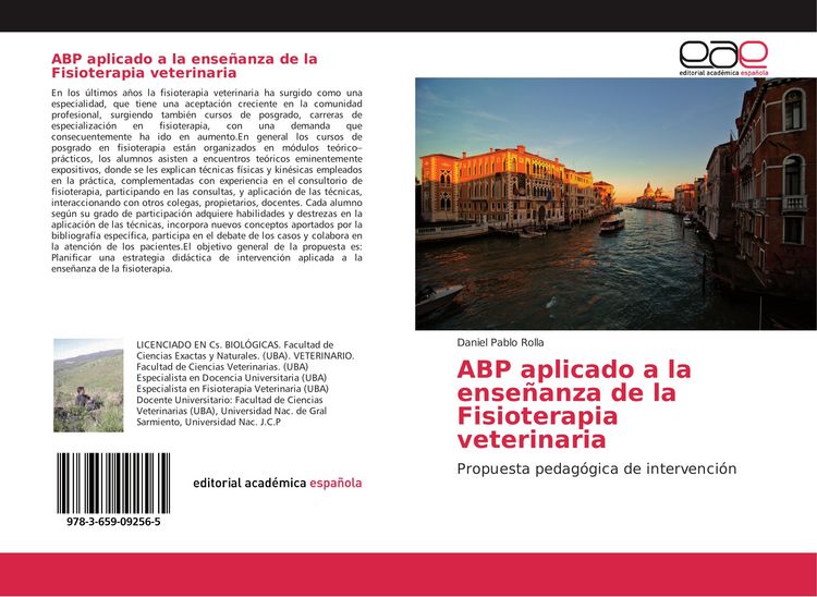Produktbild: ABP aplicado a la ense&ntilde;anza de la Fisioterapia veterinaria