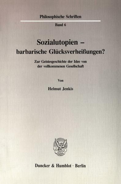 Produktbild: Sozialutopien - barbarische Gl&uuml;cksverhei&szlig;ungen?