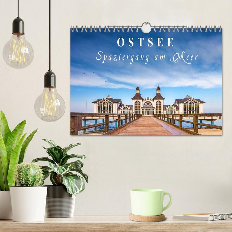 Produktbild: Ostsee - Spaziergang am Meer (Wandkalender 2026 DIN A4 quer), CALVENDO Monatskalender