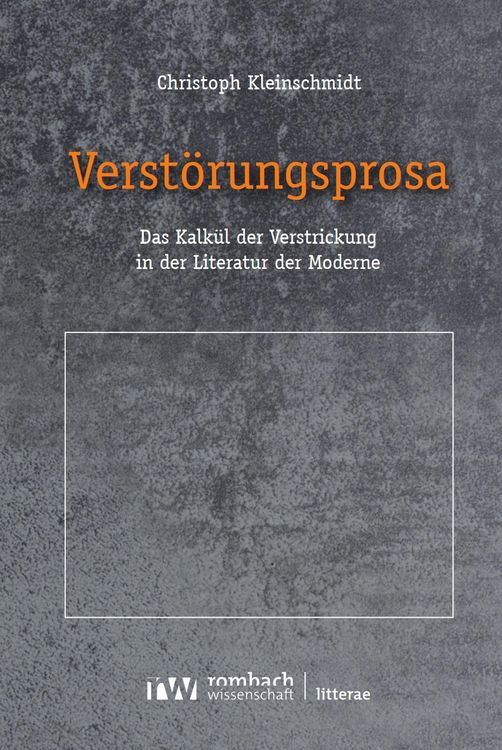 Produktbild: Verst&ouml;rungsprosa