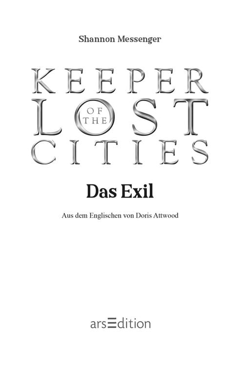 Produktbild: Keeper of the Lost Cities – Das Exil (Keeper of the Lost Cities 2)