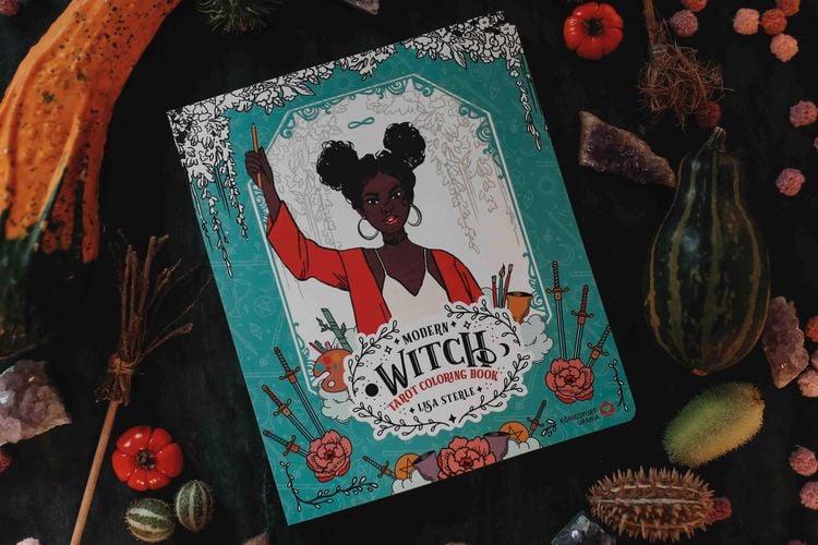 Modern Witch Tarot - Coloring Book