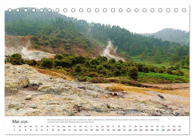 Produktbild: JAVA Natur pur (Tischkalender 2026 DIN A5 quer), CALVENDO Monatskalender