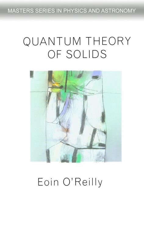 Produktbild: Quantum Theory of Solids