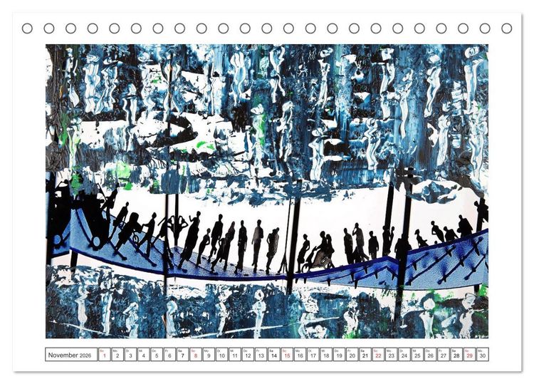Produktbild: Fotos Farbe Fantasie. (Tischkalender 2026 DIN A5 quer), CALVENDO Monatskalender