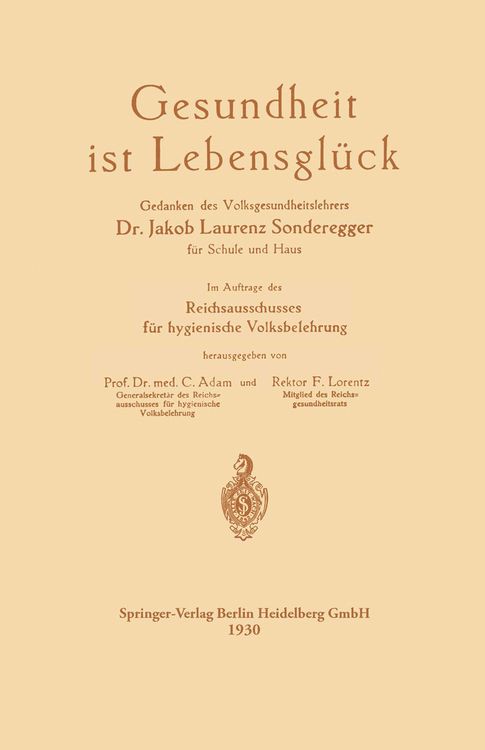 Produktbild: Gesundheit ist Lebensgl&uuml;ck
