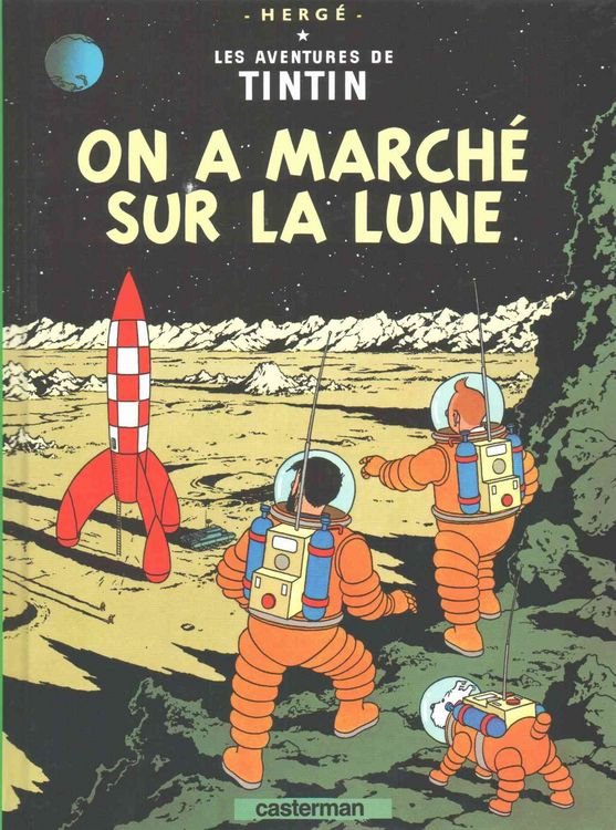 Produktbild: Les Aventures de Tintin. On a march&eacute; sur la lune