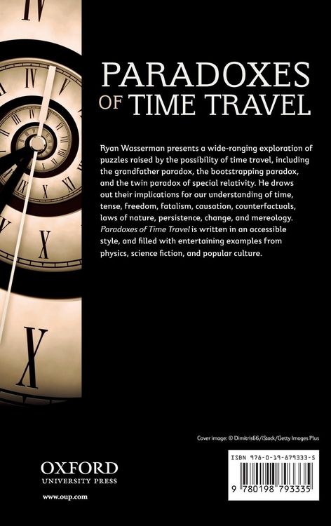Produktbild: Paradoxes Of Time Travel C