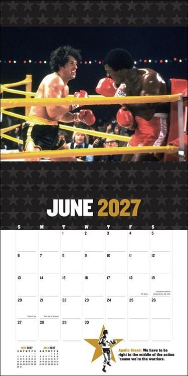 Produktbild: Rocky 2027 &ndash; Wandkalender