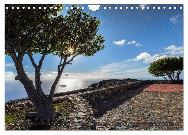 Produktbild: La Isla de La Gomera - Wilde Sch&ouml;nheit im Atlantik (Wandkalender 2026 DIN A4 quer), CALVENDO Monatskalender