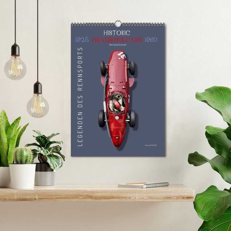 Produktbild: Legenden des Rennsports, Historic Grand Prix Cars 1925-1960 (Wandkalender 2026 DIN A3 hoch), CALVENDO Monatskalender