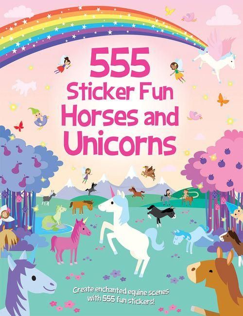Produktbild: 555 Sticker Fun Horses and Unicorns: Activity Book