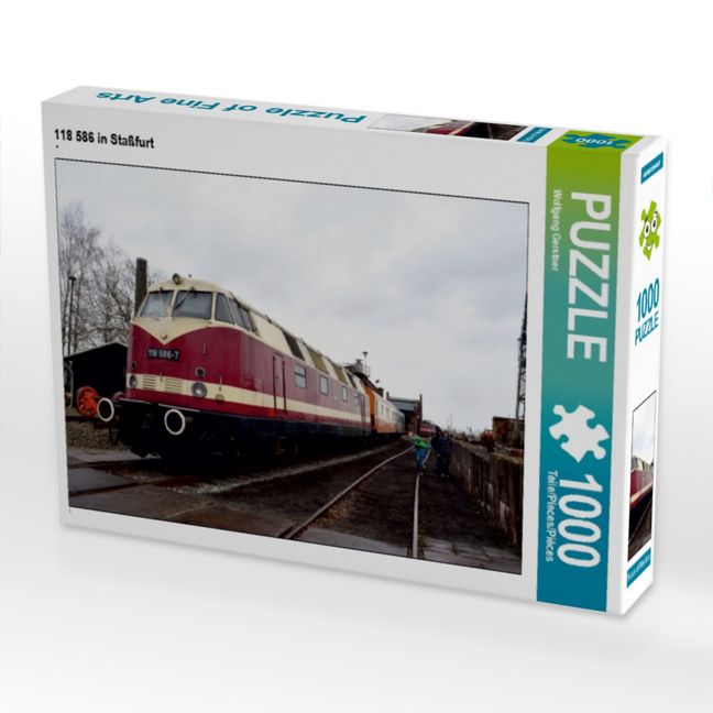 Produktbild: CALVENDO Puzzle 118 586 in Sta&szlig;furt | 1000 Teile Lege-Gr&ouml;&szlig;e 64x48cm Foto-Puzzle f&uuml;r gl&uuml;ckliche Stunden